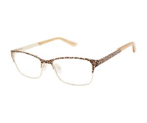 gx by Gwen Stefani Juniors GX830  Girls Glasses GLD Gold/Leopard