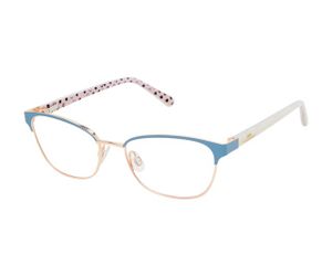 Lulu Guinness Girls Eyeglasses LK042 Blue