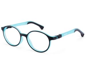 Nano Flicker Glow 3.0 Children's Glasses Matte Black/Glowing Blue