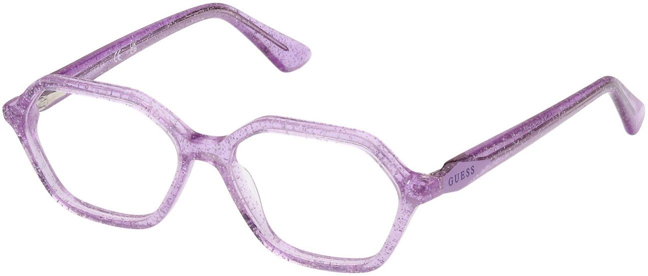 Guess shop purple glasses