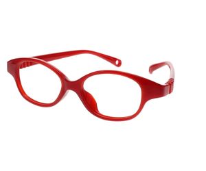 Dilli Dalli Buddy Red Transparent Kids Prescription Glasses   