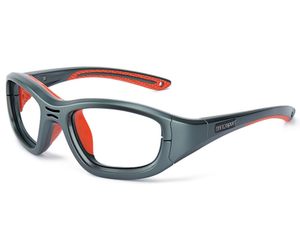 Nano Sport NSP230551 Kids Protective Glasses Pearl Matte Grey/Orange Red