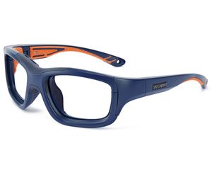 Nano Sport NSP100153 Kids Protective Glasses Matte Navy/Orange