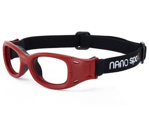 Nano Sport NSP120549 Kids Protective Glasses Matte Red/Black