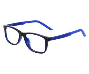 Nike 5037-410 Kids Eyeglasses Midnight Navy/Racer Blue