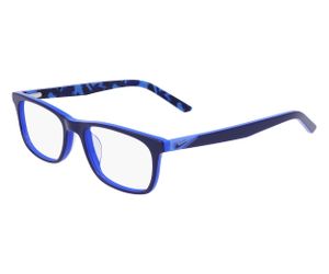 Nike 5547-404 Kids Eyeglasses Midnight Navy/Racer Blue