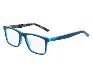 Nike 5548-444 Kids Eyeglasses Space Blue/Blue Lightning