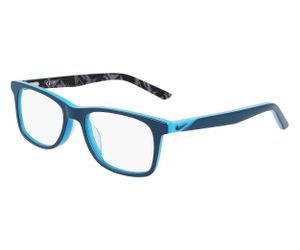 Nike 5549-444 Kids Eyeglasses Space Blue/Blue Lightning