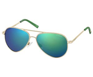 Polaroid Kids PLD-8015/N Sunglasses Polarized Gold/Green-0J5G-K7