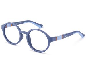 Nano Gamer 3.0 Children's Glasses Satin Dusty Navy/Light Blue/Orange