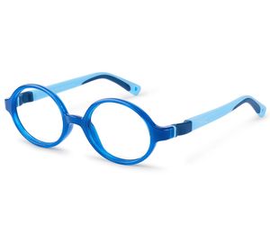 Nano Loading 3.0 Children's Glasses Crystal Navy/Satin Blue