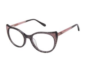 Lulu Guinness Girls Eyeglasses LK043 Black/Pink