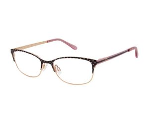 Lulu Guinness Girls Eyeglasses LK047 Black/Red