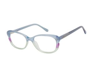 Lulu Guinness Girls Eyeglasses LK049 Blue/Mint