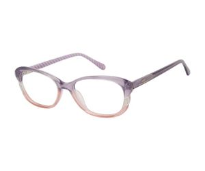 Lulu Guinness Girls Eyeglasses LK049 Purple/Pink