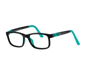 Indii Kids IN30-C3 Children's Glasses Black Turquoise