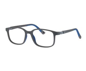 Indii Kids IN46-C1 Race Children's Glasses Matte Grey Blue