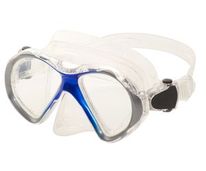 Leader Eyeglasses Ready to Wear Spherical Rx Dive Mask Junior Blue