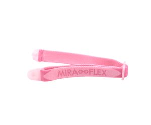 Miraflex Elastic Band  Eyeglasses EBBC Clear Pink 