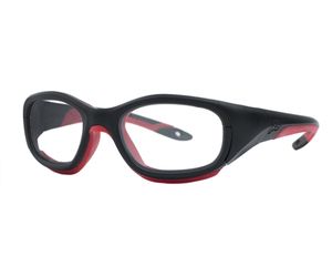 Rec Specs Liberty Sport Slam Kids Protective Eyeglasses Matte Black/Red#230