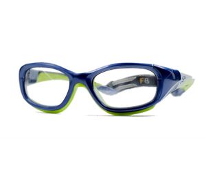Rec Specs Liberty Sport Slam Kids Protective Eyeglasses Shiny Navy/Green #647