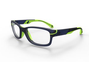 Rec Specs Liberty Sport  Z8-Y10 Kids Indesctructible Eyeglasses Frost Navy/Lime #635