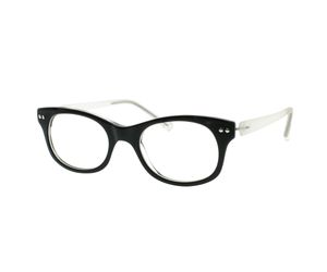 iGreen V4.57-C02 Kids Eyeglasses Shiny Black/Matt Crystal