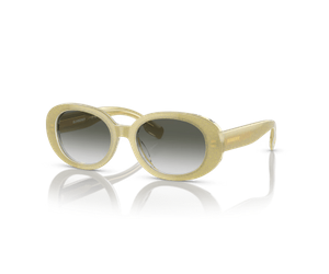 Burberry 0JB4339 39628E Kids Sunglasses Gold Beige Gradient Light Grey Lenses  