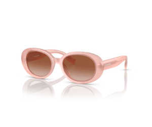 Burberry 0JB4339 392313 Kids Sunglasses Top Glitter Opal Pink Brown Gradient Lenses 