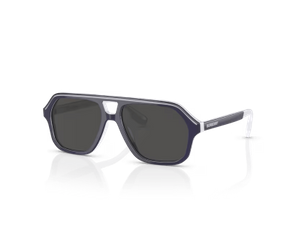 Burberry 0JB4340 392687 Kids Sunglasses Blue Dark Grey Lenses     