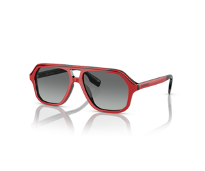 Burberry 0JB4340 396311 Kids Sunglasses Red Grey Gradient Lenses      