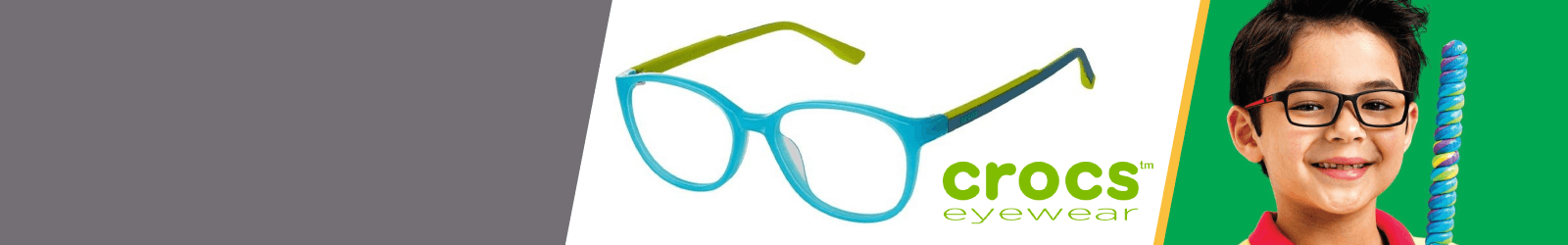 Indigo Crocs  Kids Glasses from 4 to 6-year-old